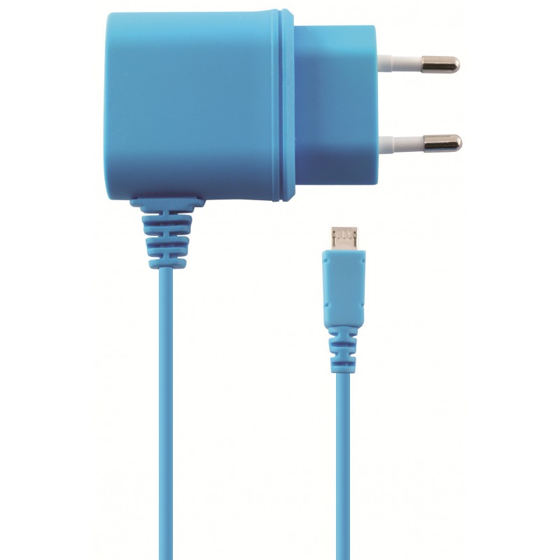 Chargeur Secteur Ksix Micro USB / Bleu