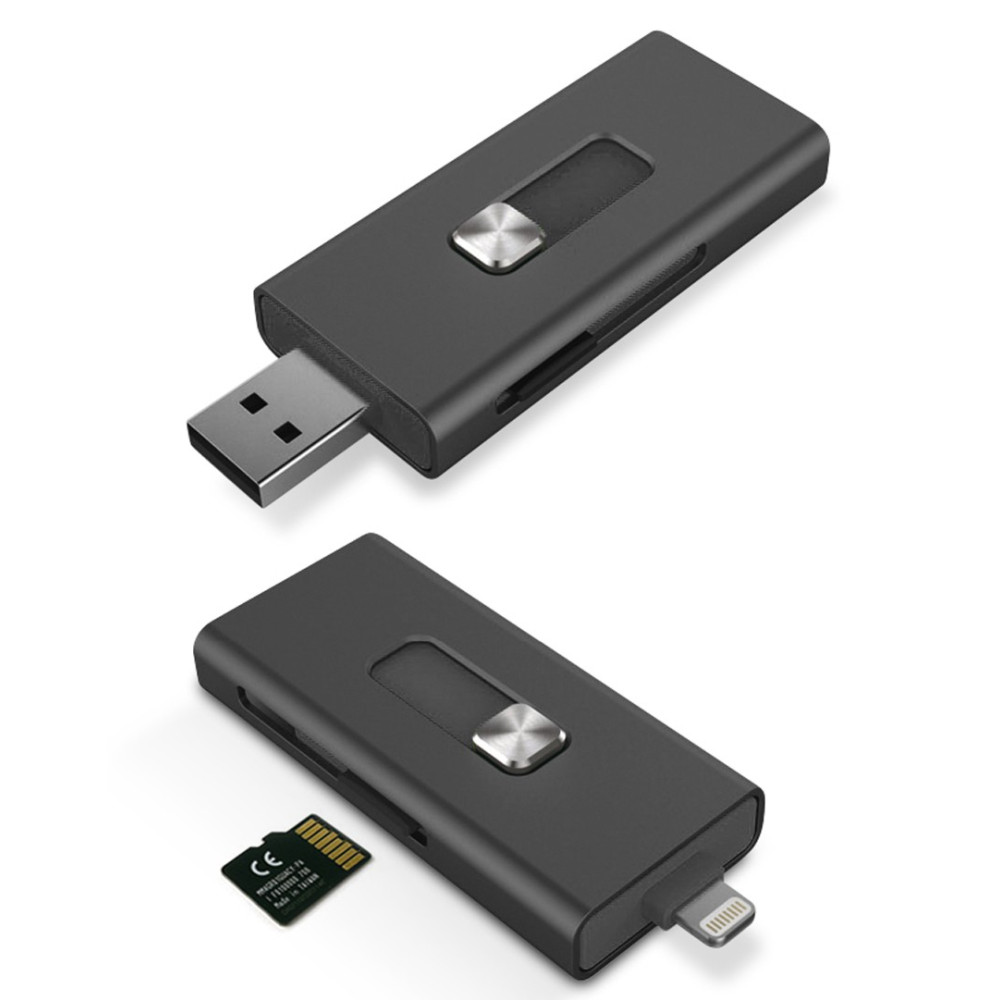 Adaptateur Ksix iMemory Extension double connexion: Lightning et USB