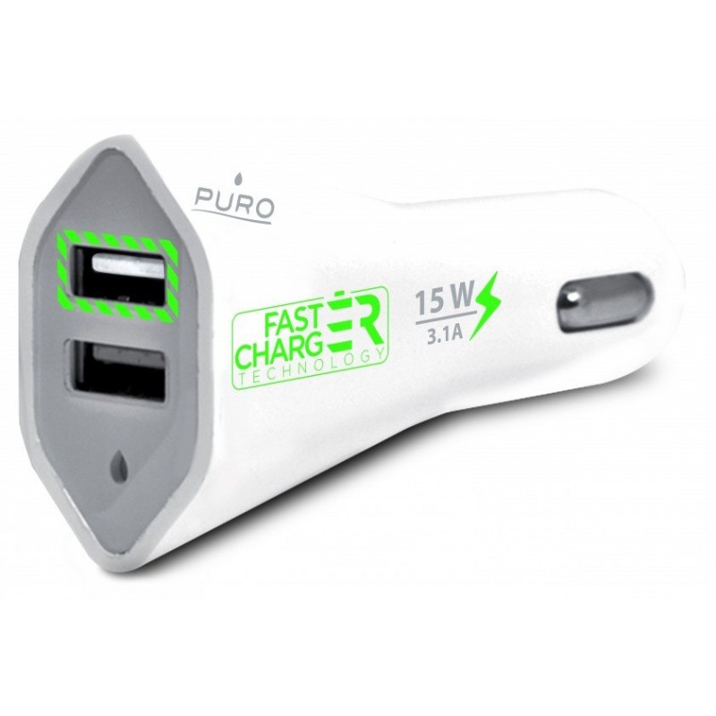 Chargeur secteur Ksix 5 USB / Blanc