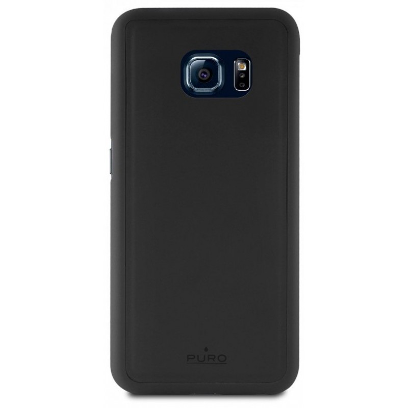 Etui Cover Flip Puro Pour Samsung Galaxy S7 Edge / Noir