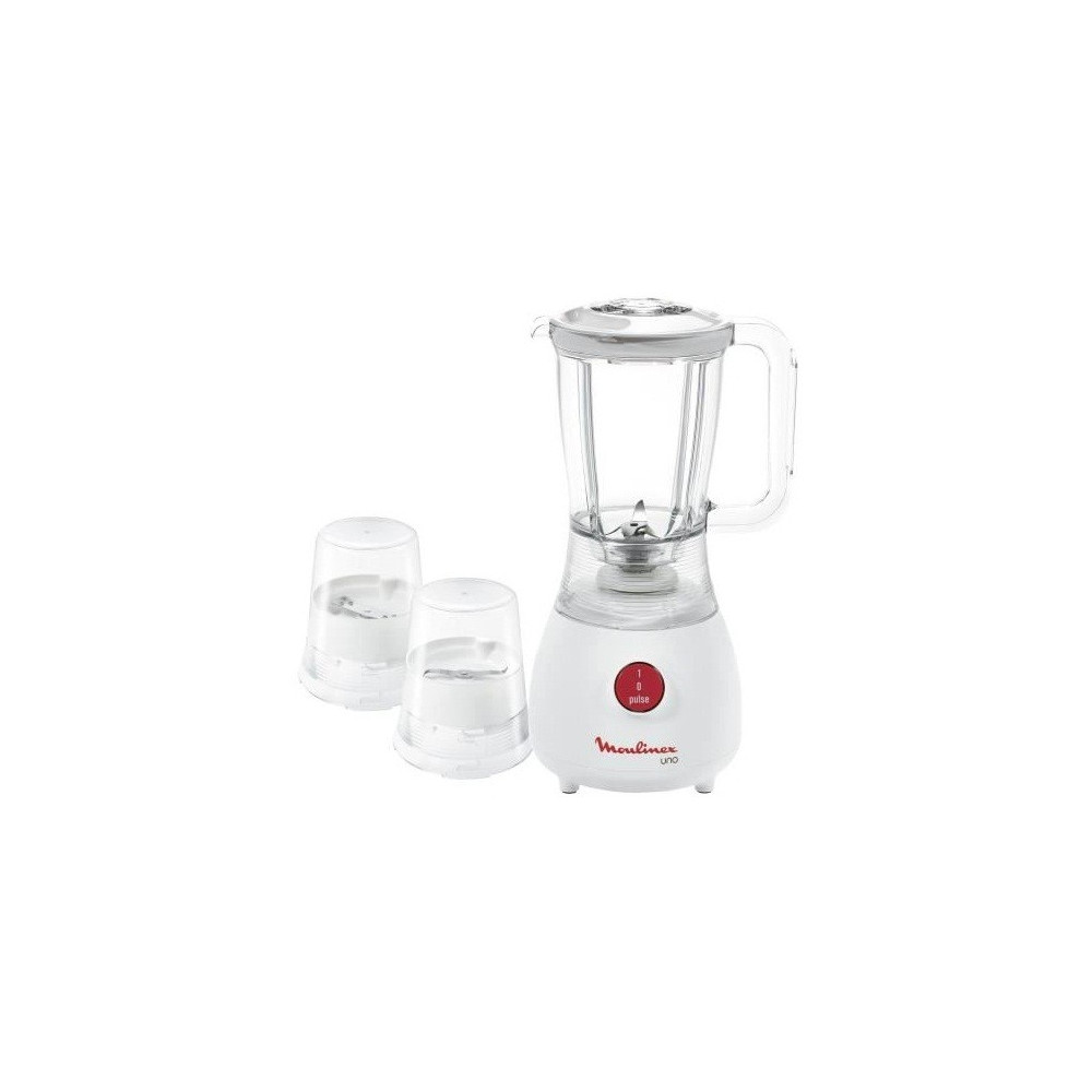 Blender Moulinex Uno LM2221BM + 2 accessoires / 350W