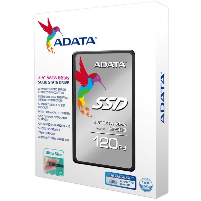 Disque Dur Adata SSD Premier SP550 / 120 Go / 2.5" / SATA III