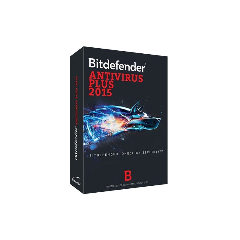 Bitdefender Antivirus Plus 2015 - 1 an / 1 Pc