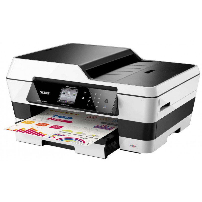 Imprimante Multifonction Jet d'encre Couleur 4en1 Brother MFC-J6520DW / A3 / Wifi