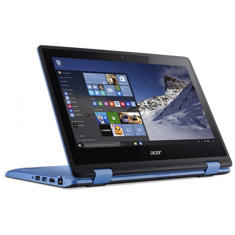 Pc Portable Acer Aspire R 11 / Quad Core / 4 Go / Bleu