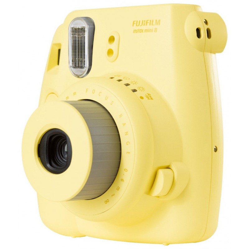 Appareil photo à impression instantanée Fujifilm Instax Mini 8 / Jaune