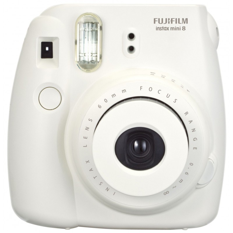 Appareil photo à impression instantanée Fujifilm Instax Mini 8 / Blanc