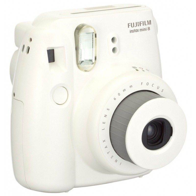 Appareil photo à impression instantanée Fujifilm Instax Mini 8 / Blanc