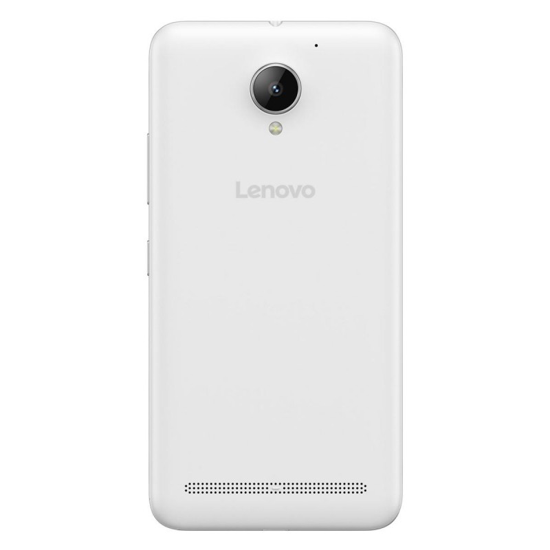 Téléphone Portable Lenovo C2 / Double SIM / 4G / Blanc + SIM Offerte