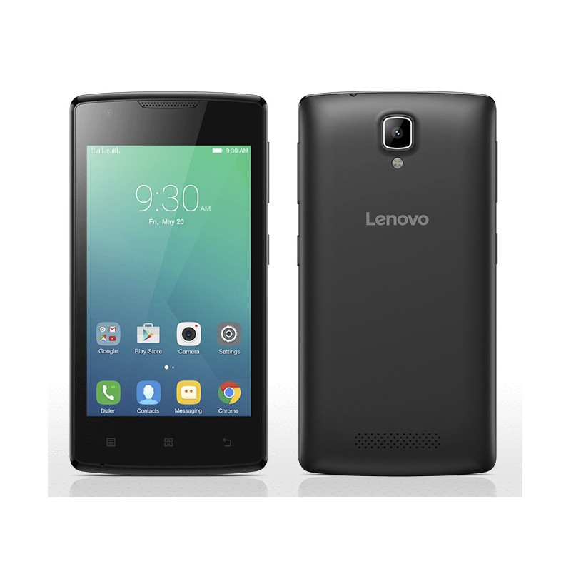 Téléphone Portable Lenovo A1000m / Double SIM / Noir + SIM Offerte