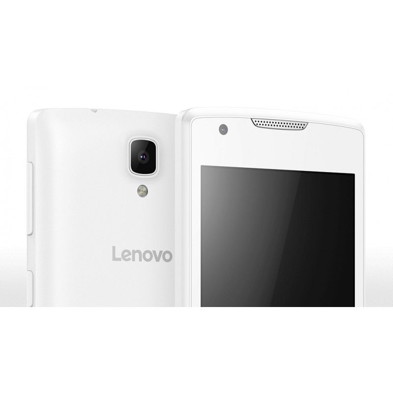 Téléphone Portable Lenovo A1000m / Double SIM / Blanc+ SIM Offerte