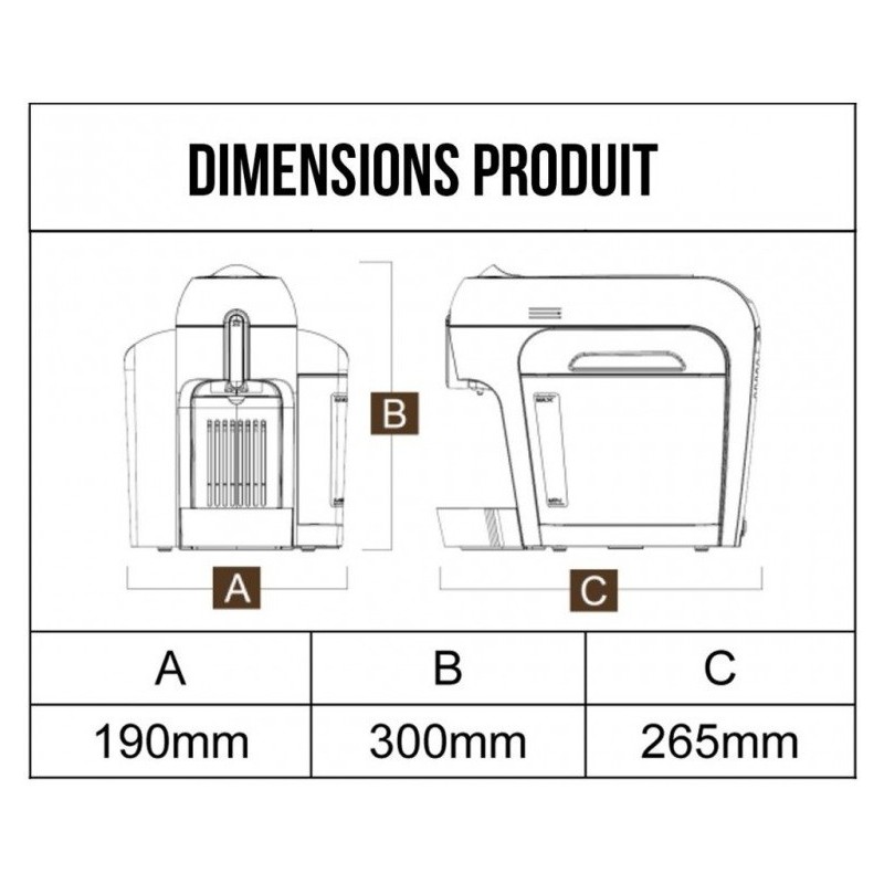 Mini Cafetière Express à Capsules