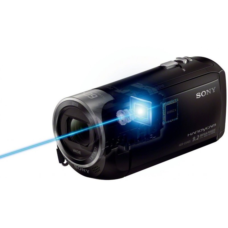 Sony Caméscope Handycam® CX405 avec capteur CMOS Exmor R®