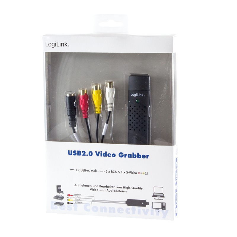 Convertisseur Easier CAP USB 2.0 vers 3RCA + S-VIDEO