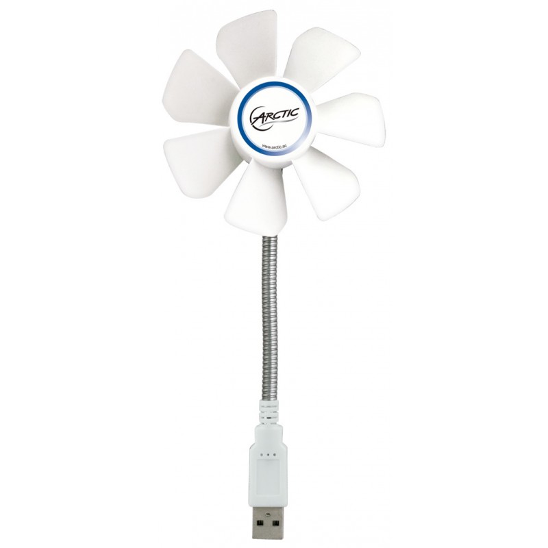 Ventilateur de Bureau Flexible avec Support 92 mm Arctic Breeze / Blanc