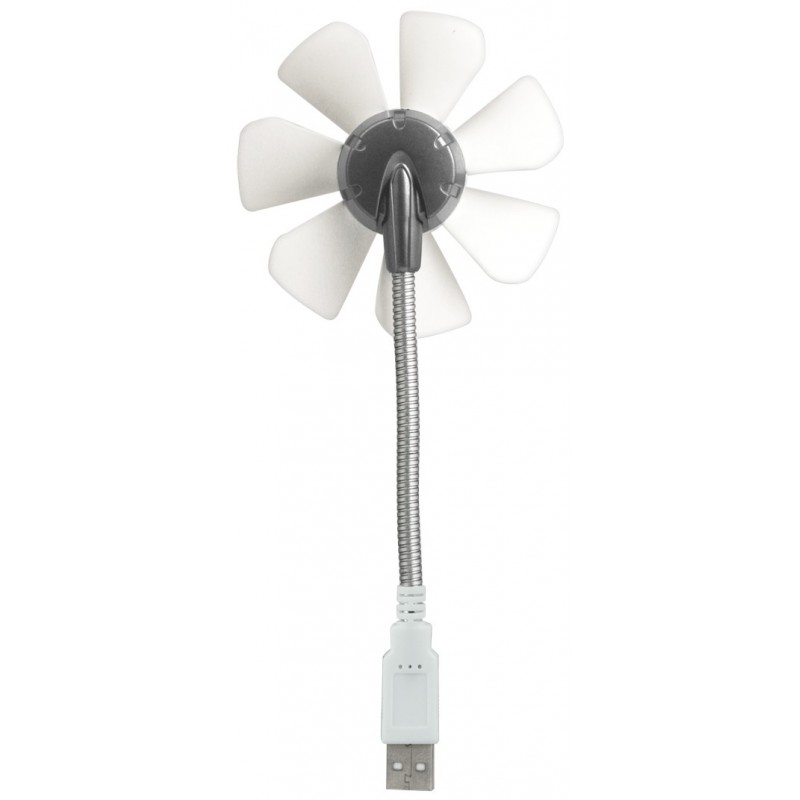 Ventilateur de Bureau Flexible avec Support 92 mm Arctic Breeze / Blanc