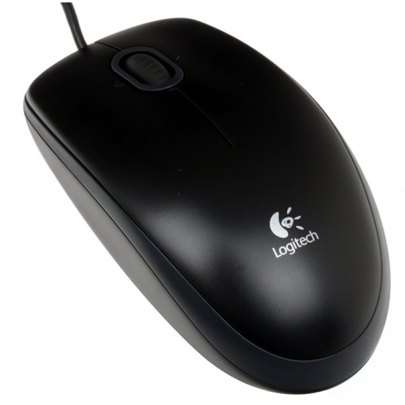 Souris Optique Logitech USB B100 / Blanche