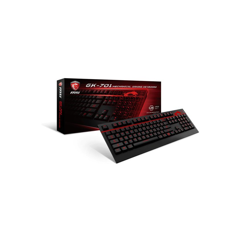 Clavier rétro-éclairé USB MSI GK-701 Gaming