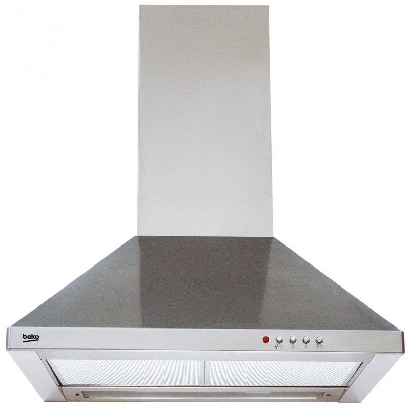 Hotte Pyramide Beko 60 cm / Inox