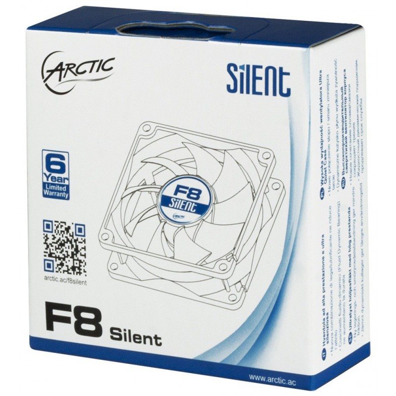 Ventilateur de boîtier Arctic F8 Silent / 80mm