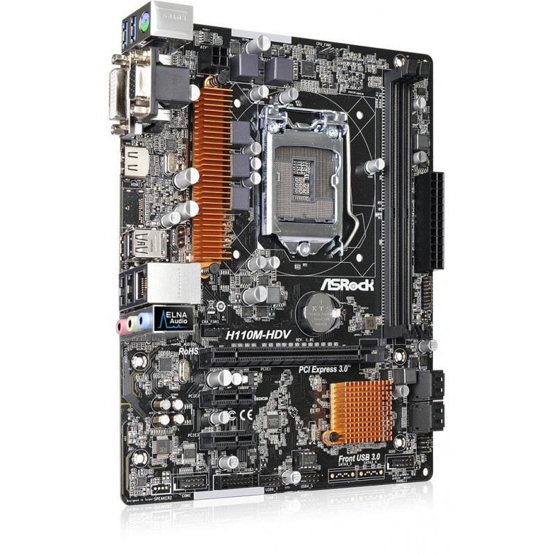 Carte mère ASRock H110M-HDV