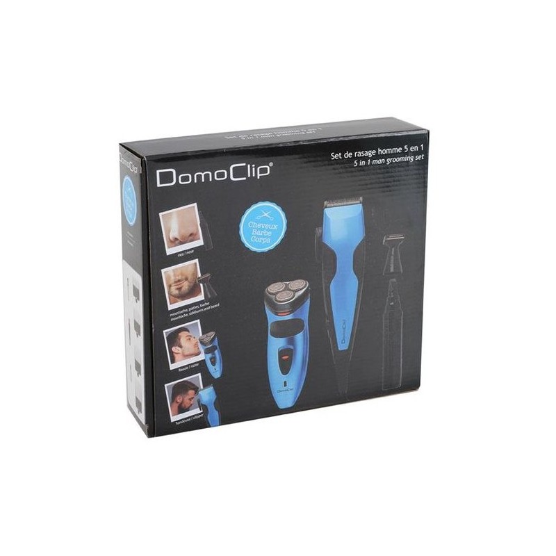 Set de rasage homme 5 en 1 DomoClip DOS128