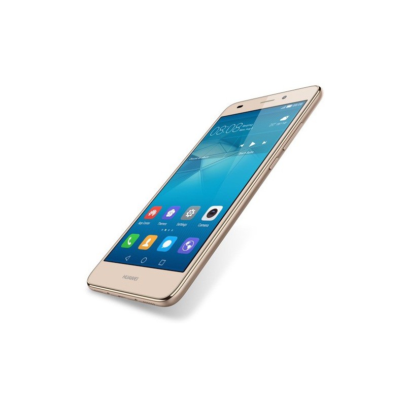 Téléphone Portable Huawei GR5 Mini / 4G / Double SIM / Gold + SIM Offerte