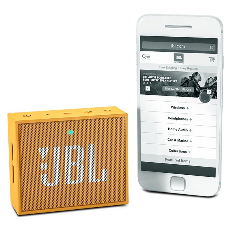 Haut Parleur Portable Bluetooth JBL GO / Jaune