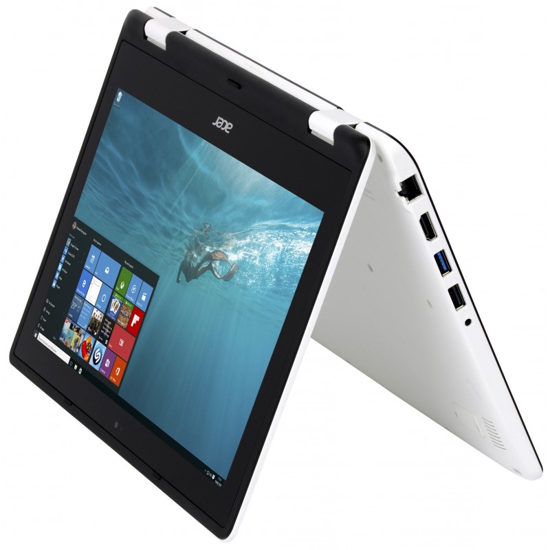 Pc Portable Acer Aspire R 11 / Quad Core / 4 Go / Blanc + ?Clé 3G Offerte