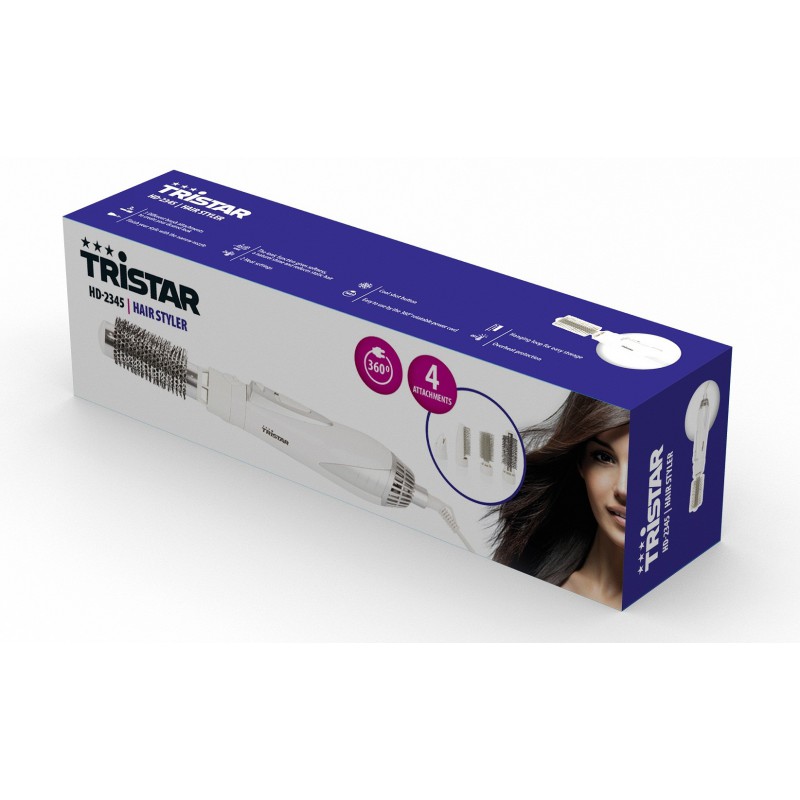 Brosse à cheveux multi-fonctions Tristar HD-2345 / 1200W