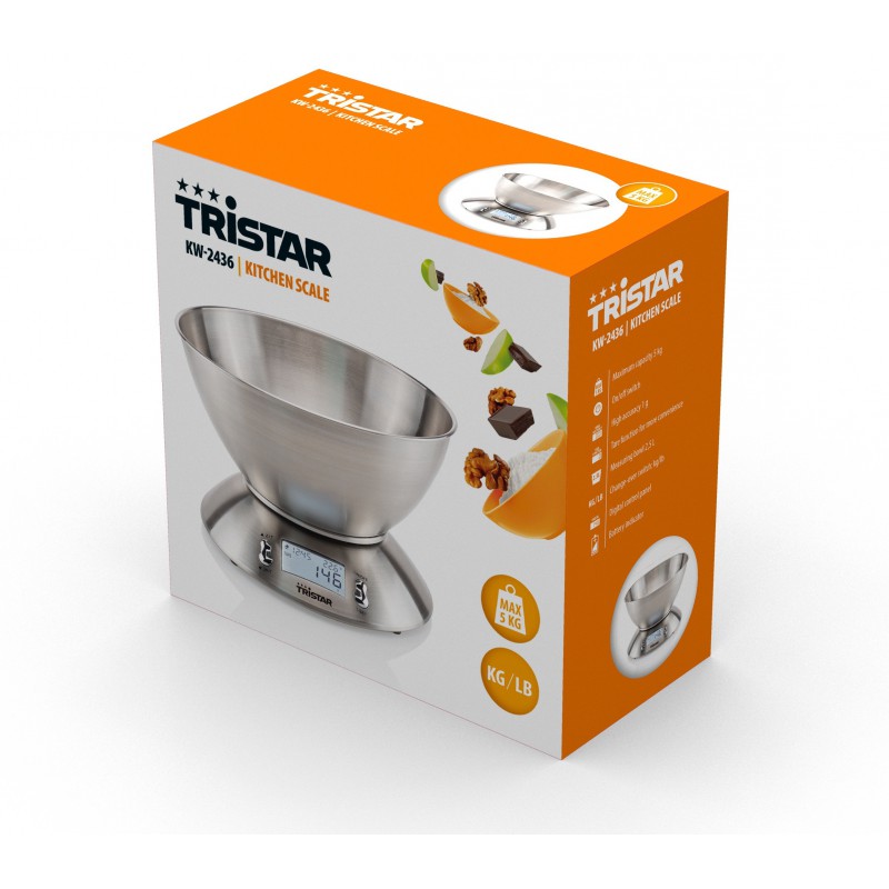 Balance de cuisine 5 kg Tristar KW-2436