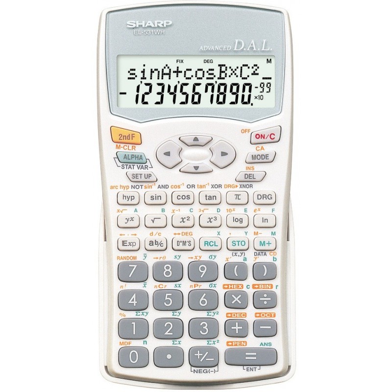 Calculatrice Scientifique EL-531WH / Blanc