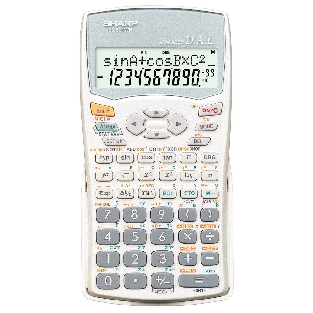 Calculatrice Scientifique EL-531WH / Blanc