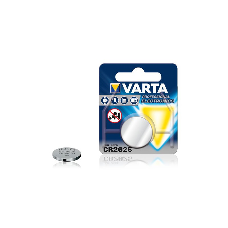 Pile électronique Varta CR2025 / 3V Lithium