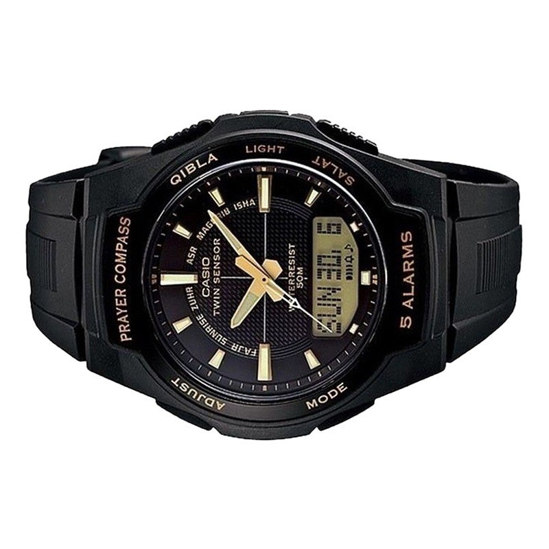 Montre Prière avec boussole pour Homme Casio CPW-500H-1AV