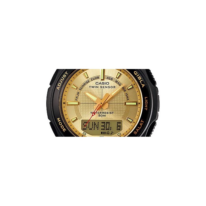 Montre Prière avec boussole pour Homme Casio CPW-500H-9AV