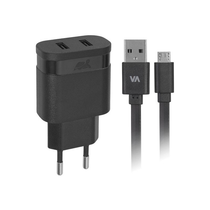 Chargeur Secteur Rivapower VA4123 BD1 EN (2 USB /3.4 A)