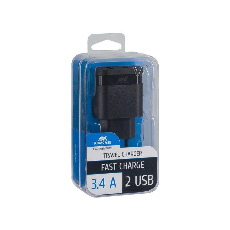 Adaptateur Secteur Rivapower VA4123 B00 EN (2 USB /3.4 A)