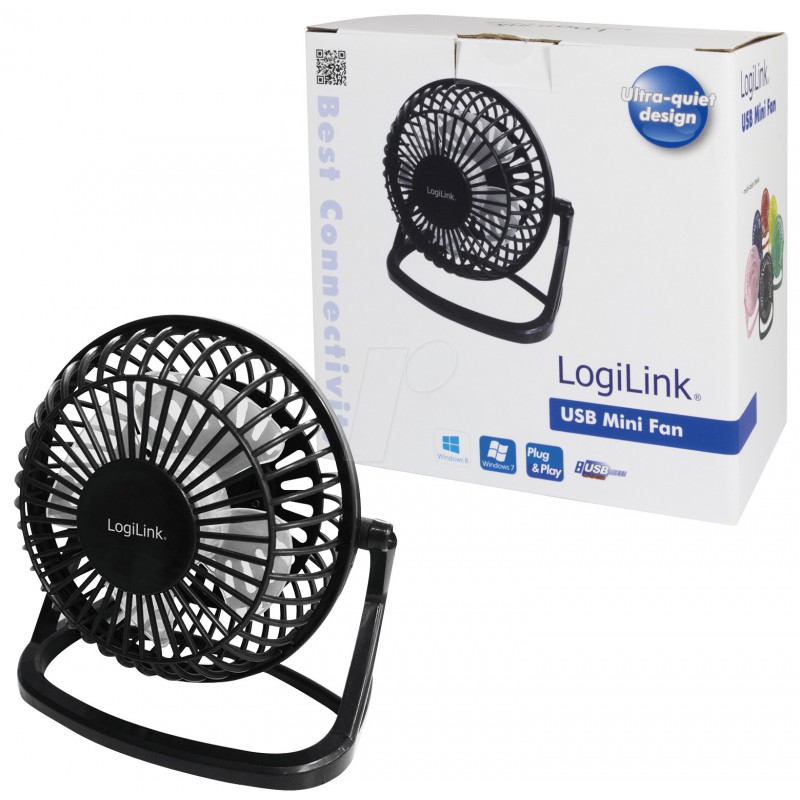 Ventilateur de Bureau Flexible avec Support 92 mm Arctic Breeze / Blanc