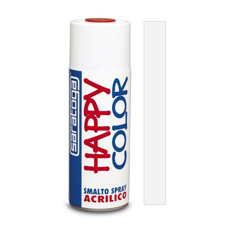 Peinture aérosol Acrylique Saratoga Happy Color / Blanc Electromenager