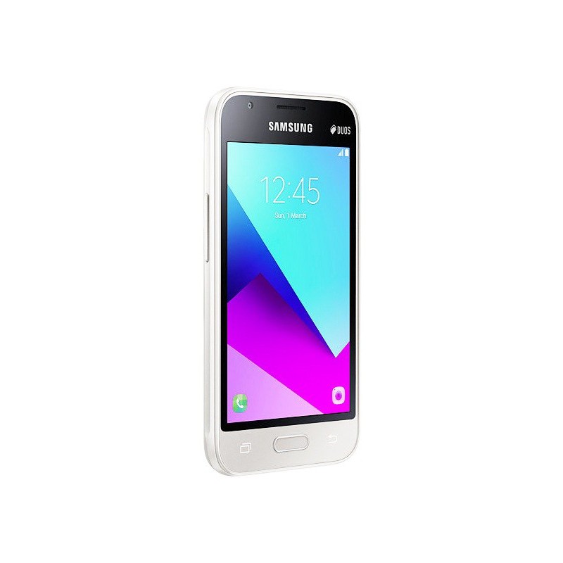 Téléphone Portable Samsung Galaxy J1 Mini Prime / 4G / Double SIM / Blanc + SIM Offerte