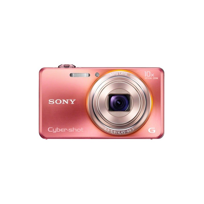 Appareil Photo Sony Cyber Shot WX100 / 18 MP / Rose