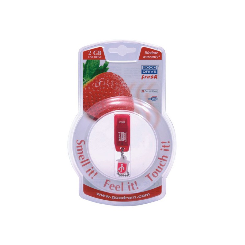 Clé USB 8Go parfumée fraise