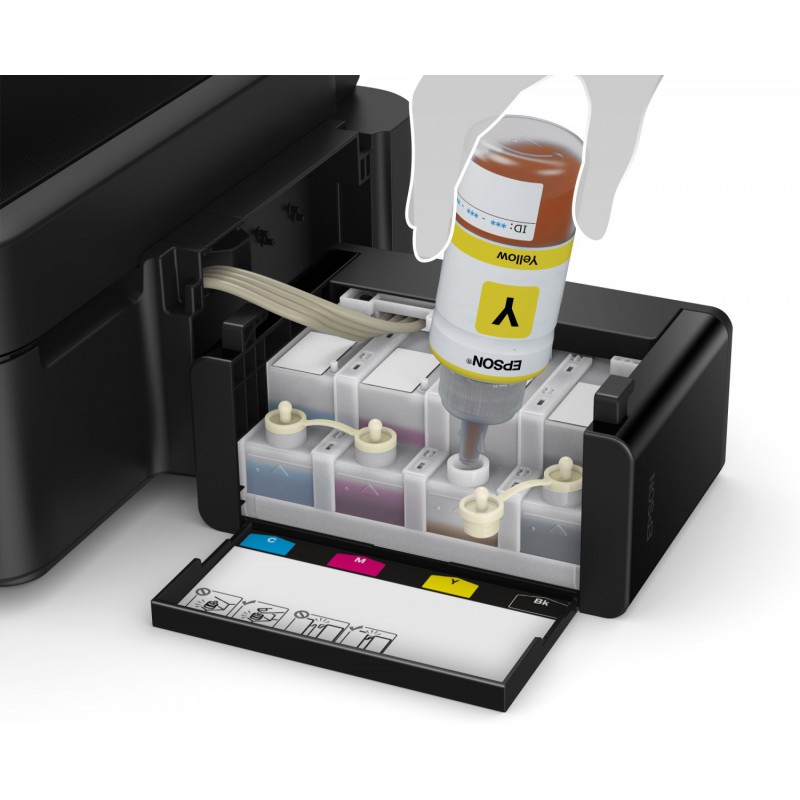 Imprimante à réservoir intégré Couleur Epson L455 3en1 / Wifi