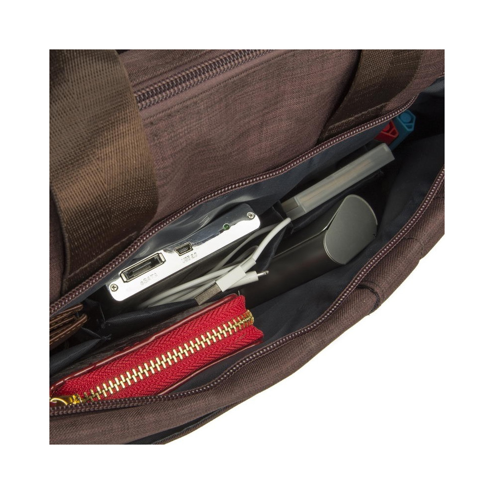 Sacoche pour PC Portable Rivacase 15.6" Marron