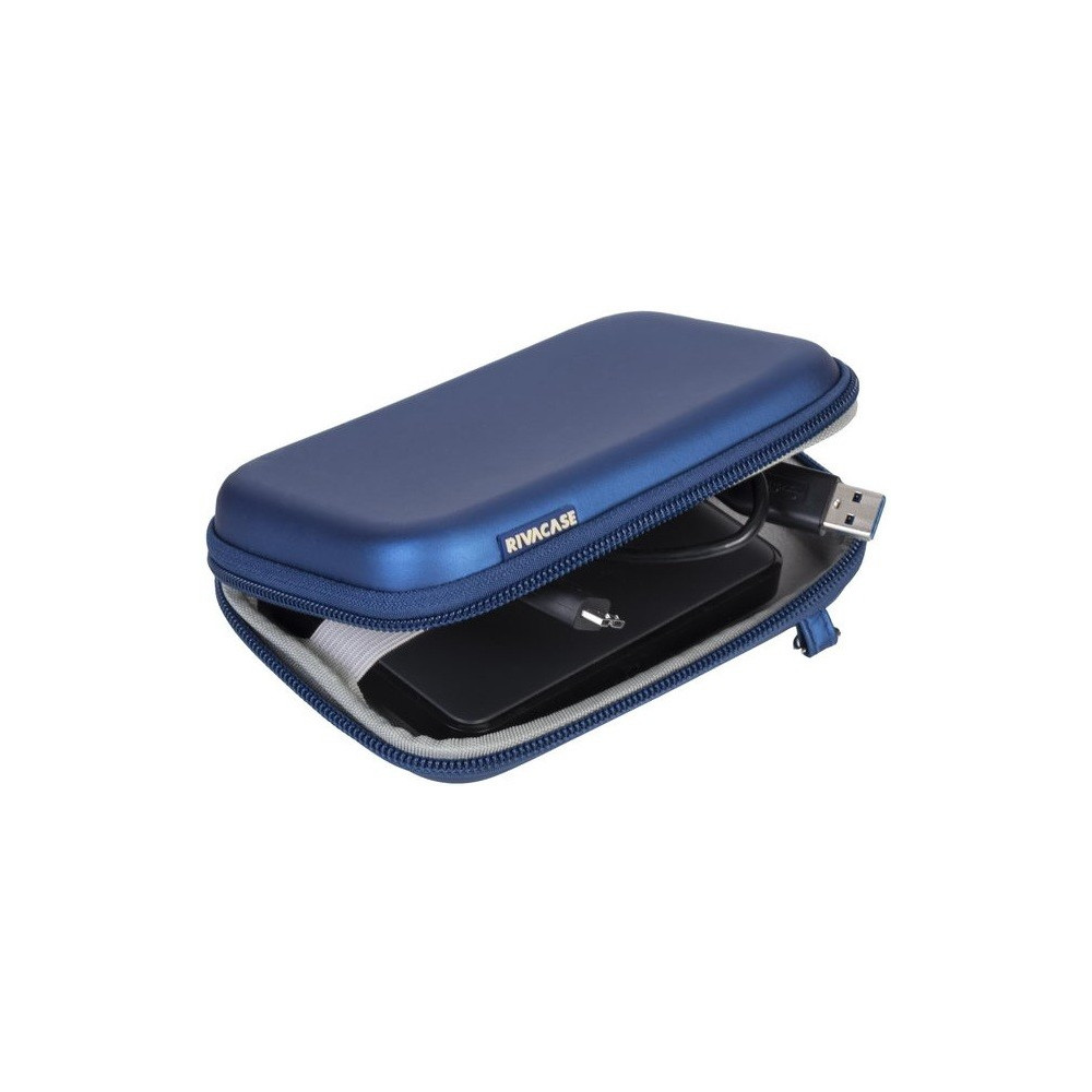 Sacoche Rivacase Pour Disque Dur 2.5"/4.3" Bleu