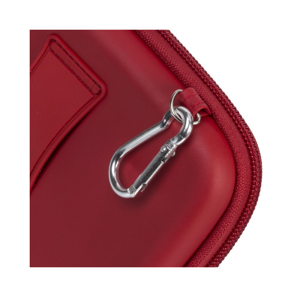 Etui Rivacase pour disque dur 2,5" externe portable / Rouge