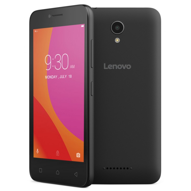 Téléphone Portable Lenovo A1000 / Double SIM / Noir + SIM Offerte