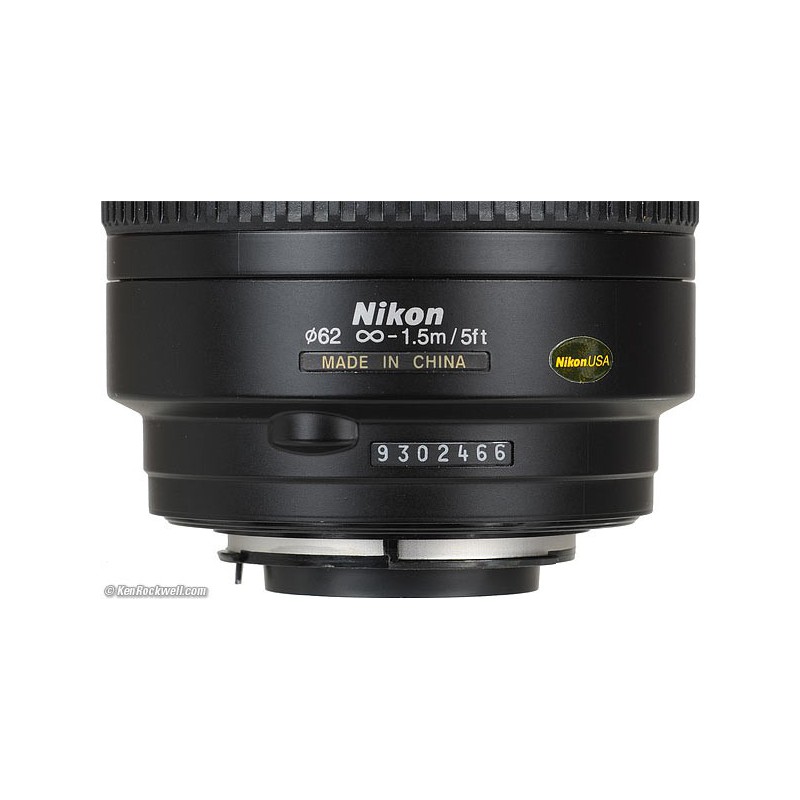 Objectif Pour Appareils Photos Nikkor 70-300 mm F/4-4.6G LENS