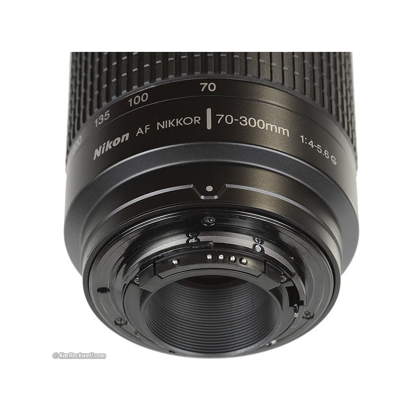 Objectif Nikon 70-300mm F/4,5-5,6 G ED VR – Monture F – Occasion Avec Filtre